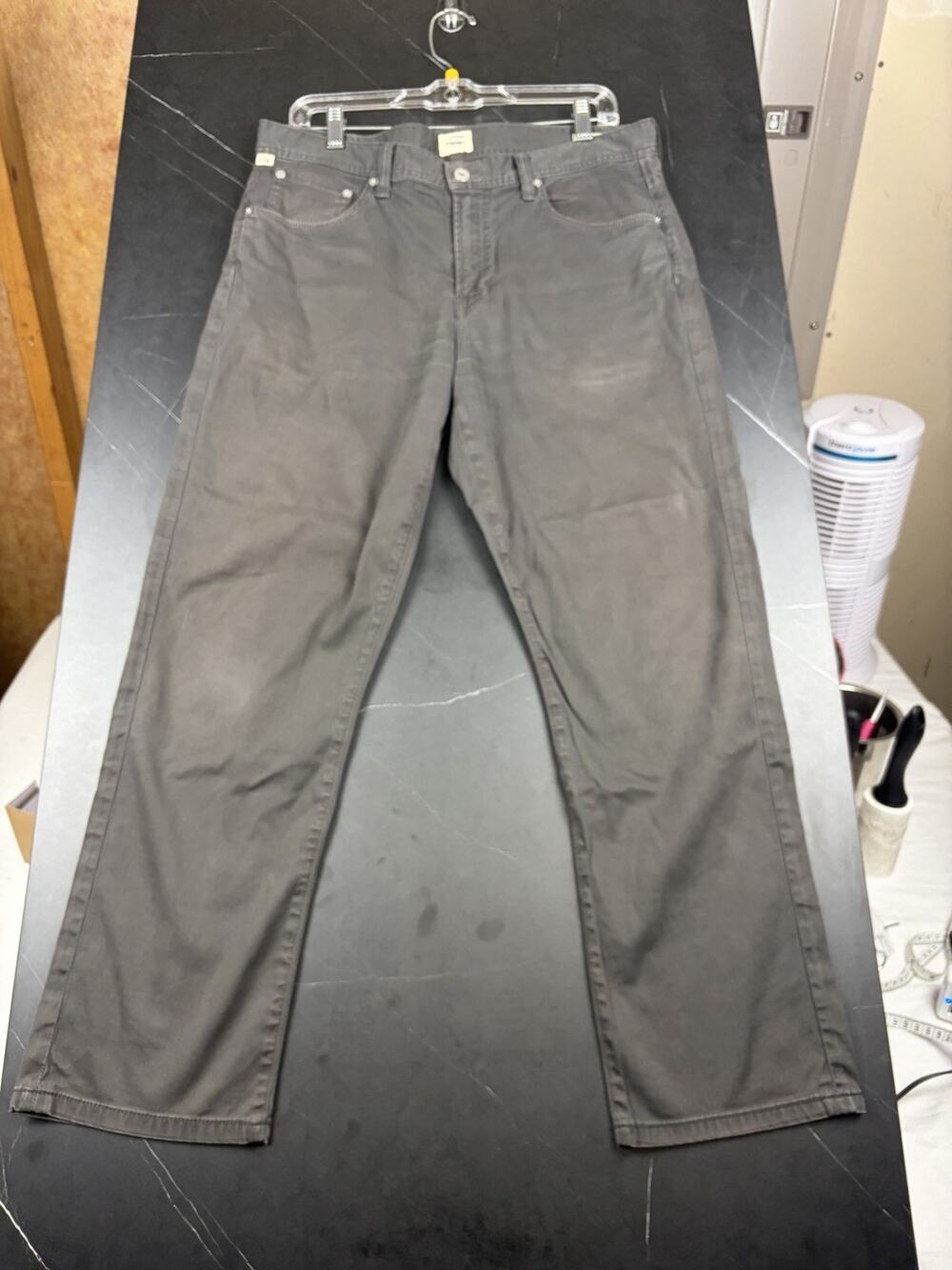 Citizens Of Humanity Gage Jeans Men Fit 34x28 Gray Classic Straight Made In USA